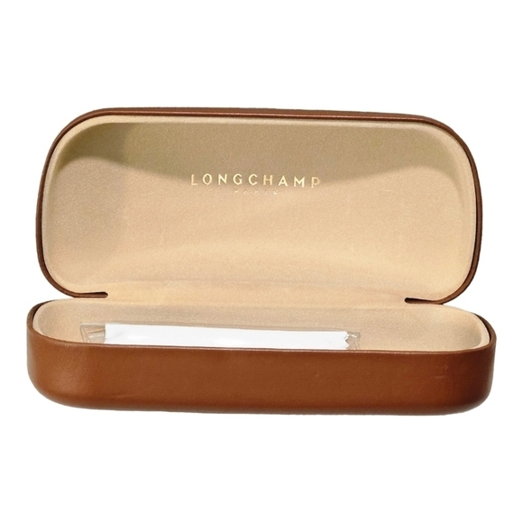 Longchamp Tan Eyeglass Case - Picture 9 of 11